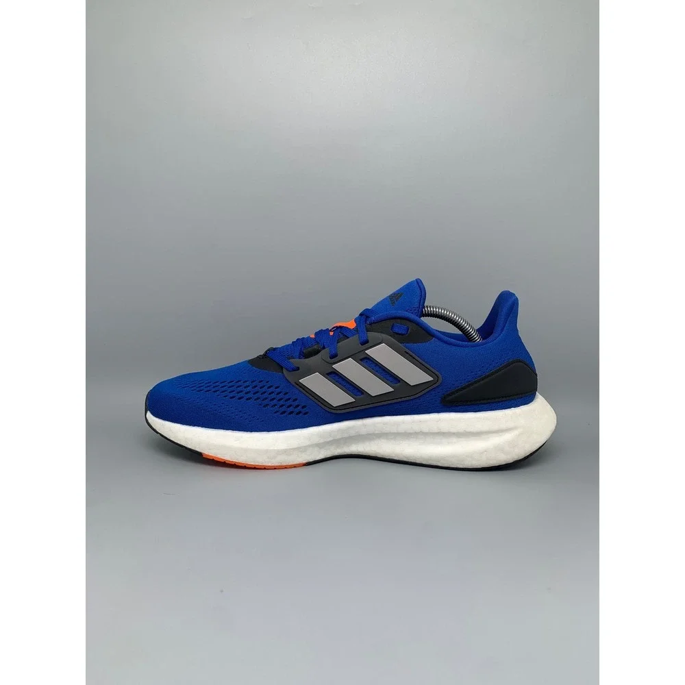 Adidas Pureboost 22 Blue Orange Running Shoes HQ1453 Men's‎ Sz 11